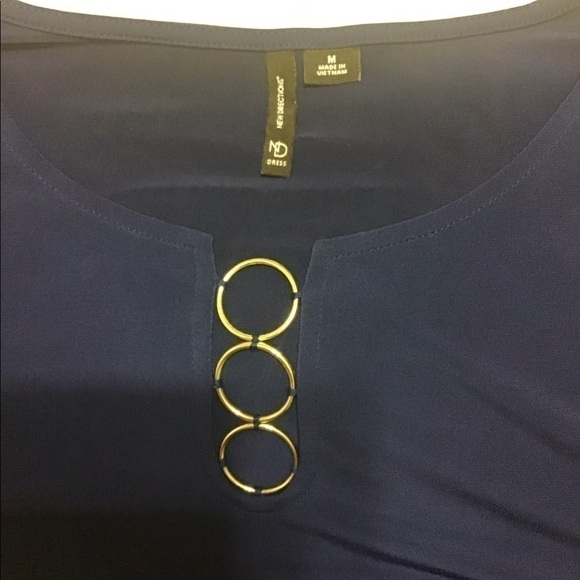 NEW Directions Navy Blue Dress - Picture 3 of 3